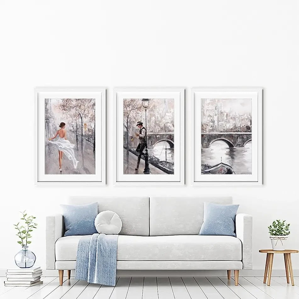 Breathless Paris Flair Framed Art Print Trio Breathless Paris Flair Framed Art Print Trio wall art product Isabella Karolewicz