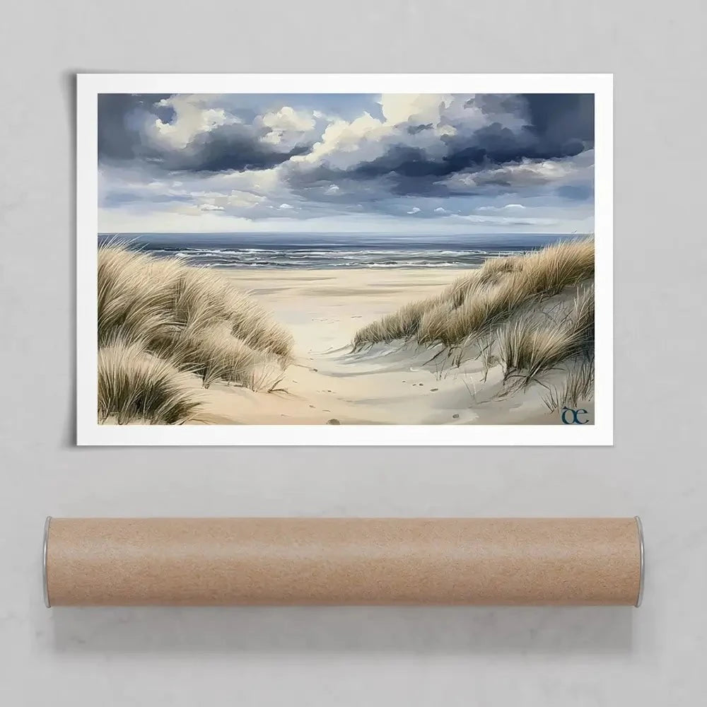 Breezy Beach Art Print Breezy Beach Art Print wall art product David Alexander Elder