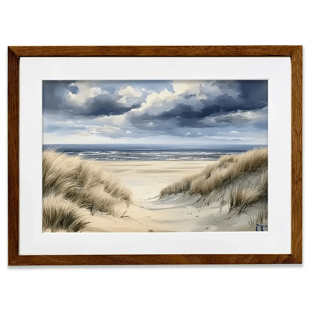 Breezy Beach Framed Art Print Breezy Beach Framed Art Print wall art product David Alexander Elder