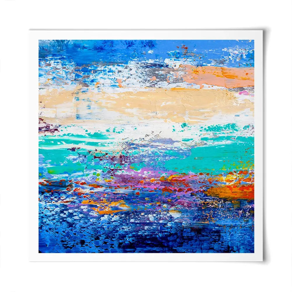 Bright And Colourful Square Art Print Bright And Colourful Square Art Print wall art product S-BELOV / Shutterstock