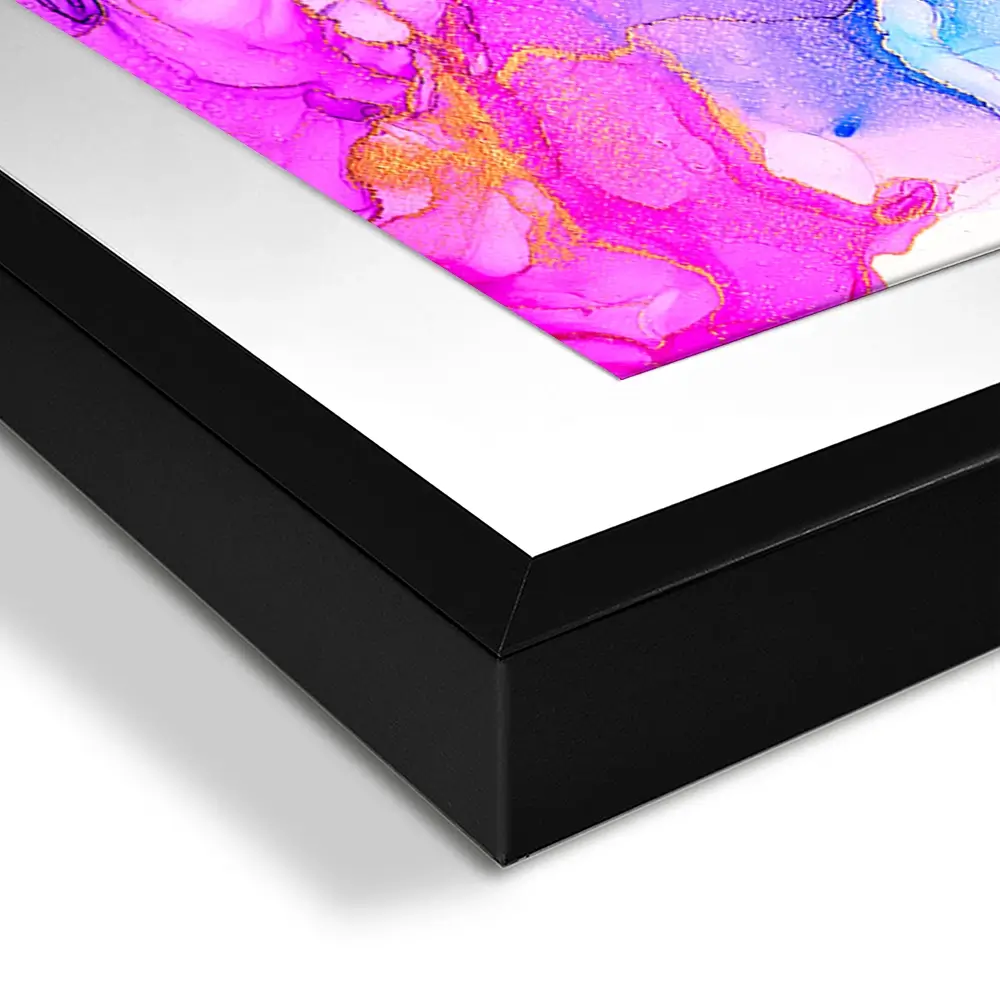 Bright Colourful Marble Framed Art Print Trio Bright Colourful Marble Framed Art Print Trio wall art product djero.adlibeshe / Shutterstock