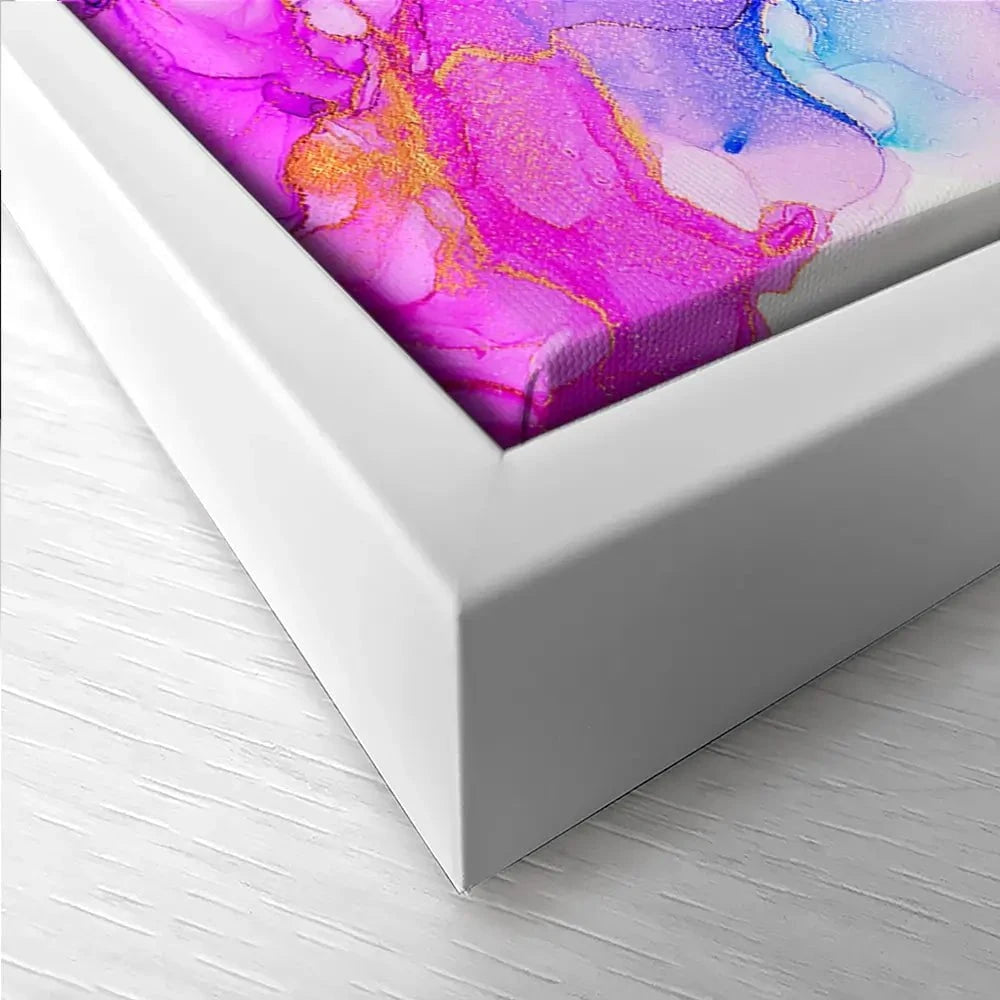 Bright Colourful Marble Trio Canvas Print Bright Colourful Marble Trio Canvas Print wall art product djero.adlibeshe / Shutterstock