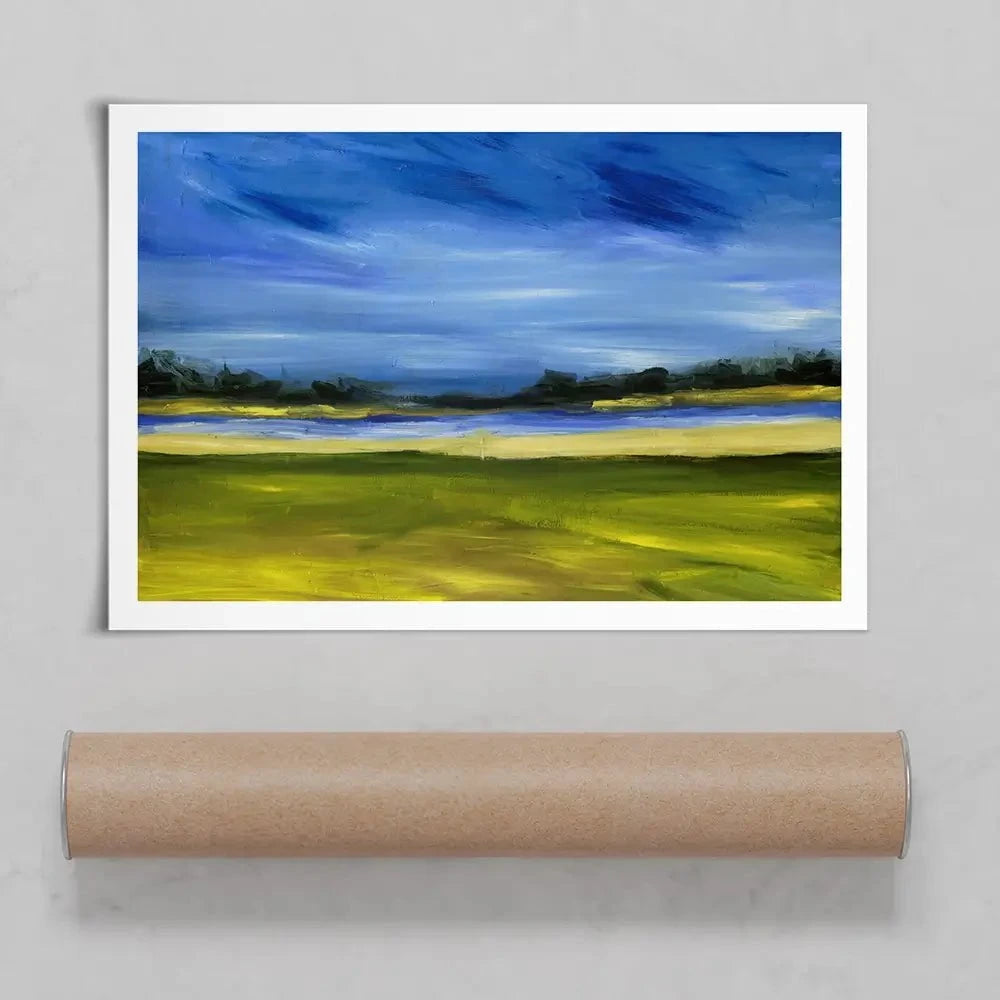 Bright Marsh Art Print Bright Marsh Art Print wall art product Erin McGee Ferrell