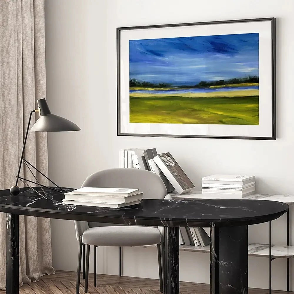 Bright Marsh Framed Art Print Bright Marsh Framed Art Print wall art product Erin McGee Ferrell