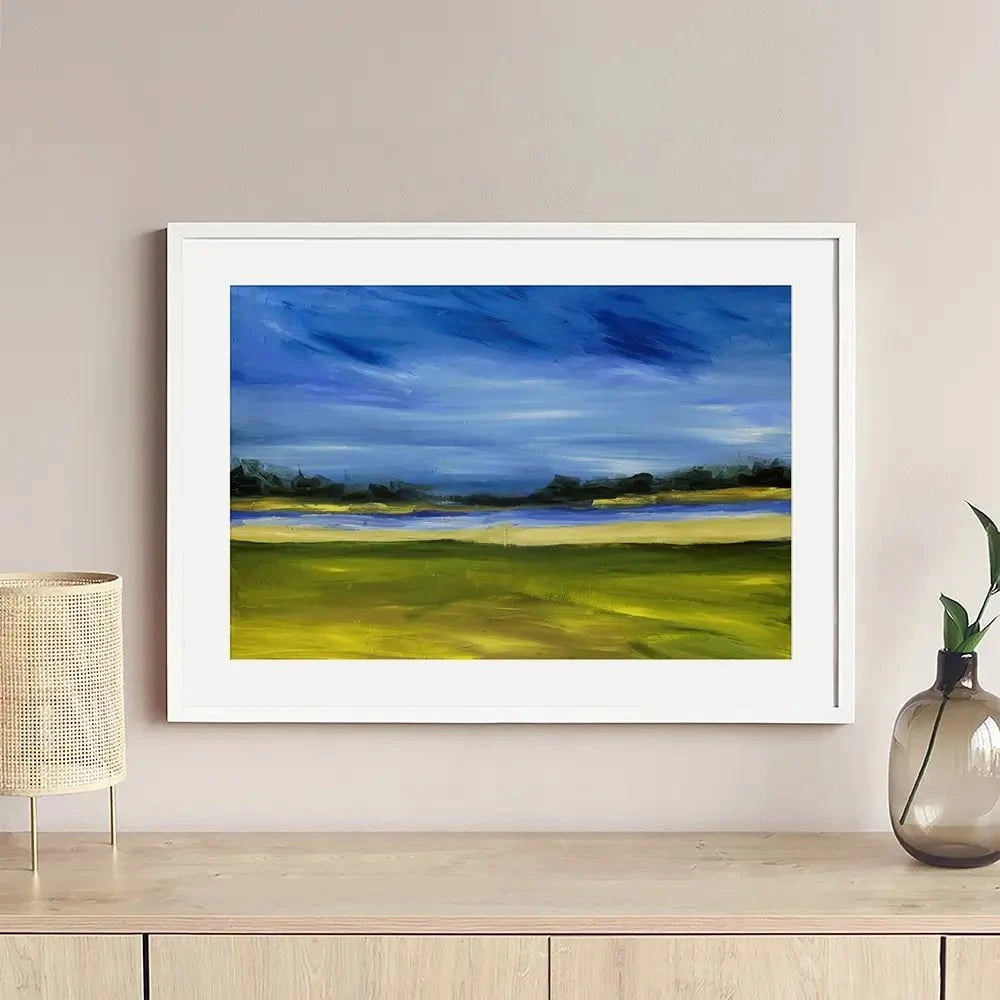 Bright Marsh Framed Art Print Bright Marsh Framed Art Print wall art product Erin McGee Ferrell