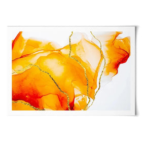 Bright Orange Art Print Bright Orange Art Print wall art product CARACOLLA / Shutterstock