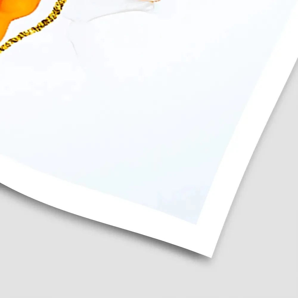 Bright Orange Art Print Bright Orange Art Print wall art product CARACOLLA / Shutterstock