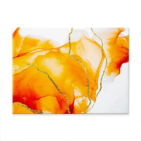 Bright Orange Canvas Print Bright Orange Canvas Print wall art product CARACOLLA / Shutterstock