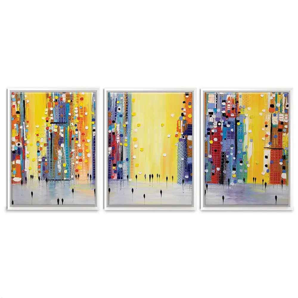 Bright Sunny Day Trio Canvas Print Bright Sunny Day Trio Canvas Print wall art product Ekaterina Ermilkina