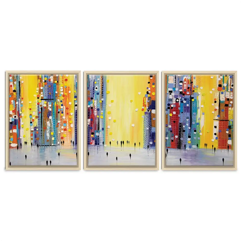 Bright Sunny Day Trio Canvas Print Bright Sunny Day Trio Canvas Print wall art product Ekaterina Ermilkina