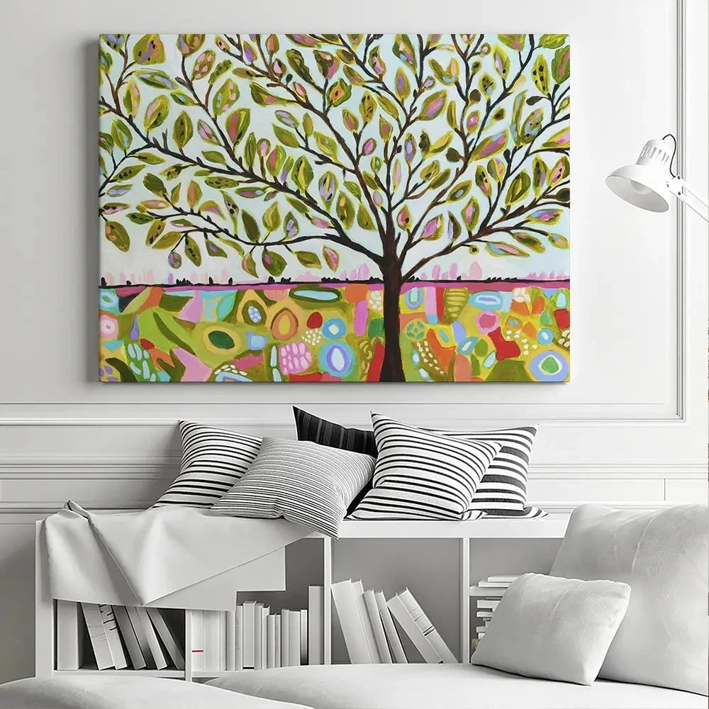 Bright Tree Canvas Print Bright Tree Canvas Print wall art product Karen Fields