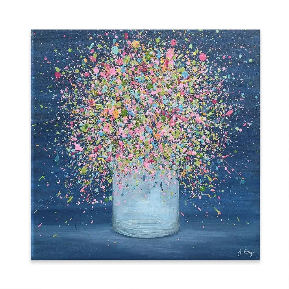 Bring Me Joy Canvas Print Bring Me Joy Canvas Print wall art product Jo Gough