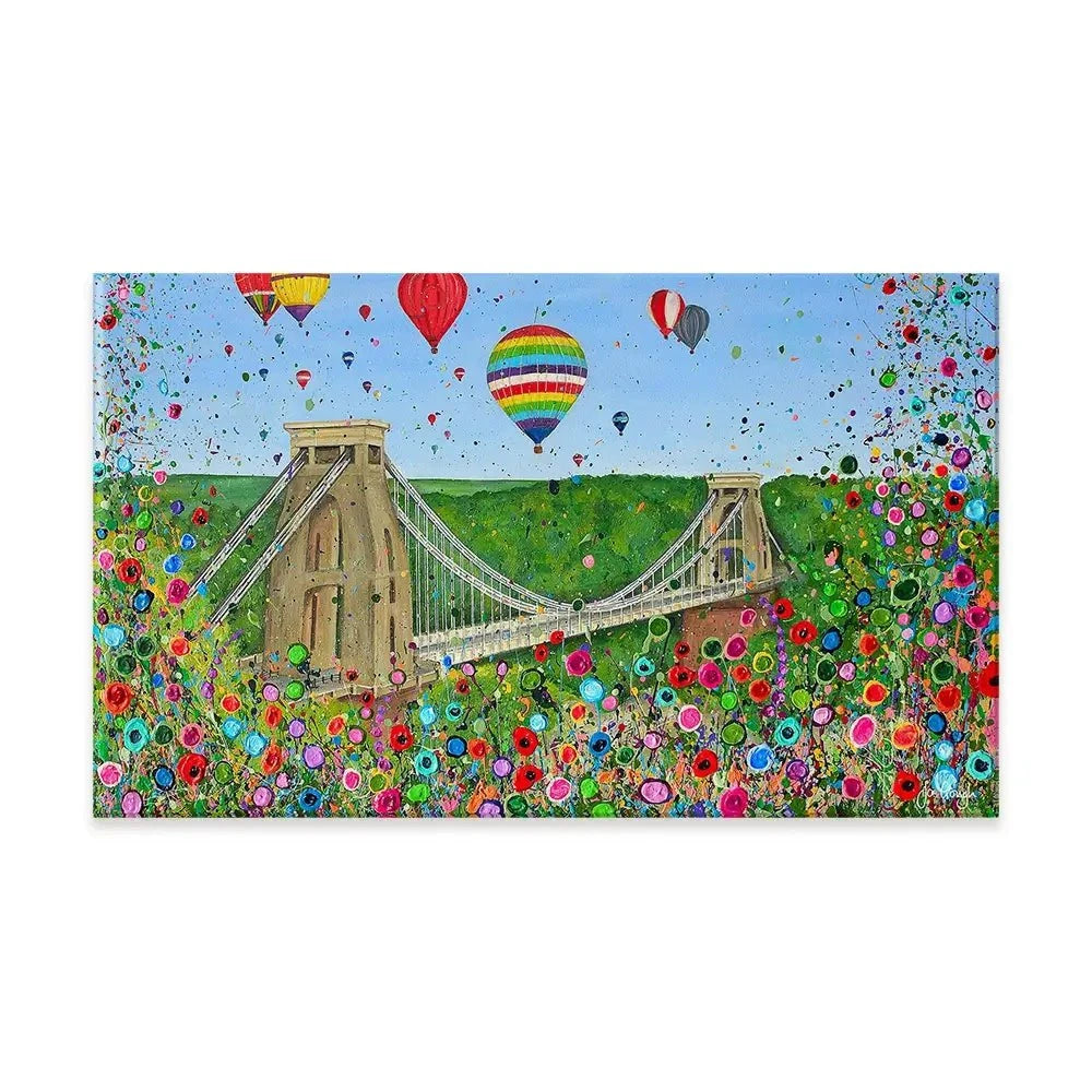 Bristol Suspension Bridge Canvas Print Bristol Suspension Bridge Canvas Print wall art product Jo Gough
