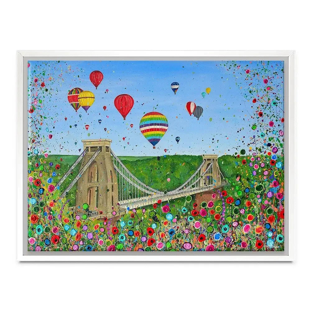 Bristol Suspension Bridge Canvas Print Bristol Suspension Bridge Canvas Print wall art product Jo Gough