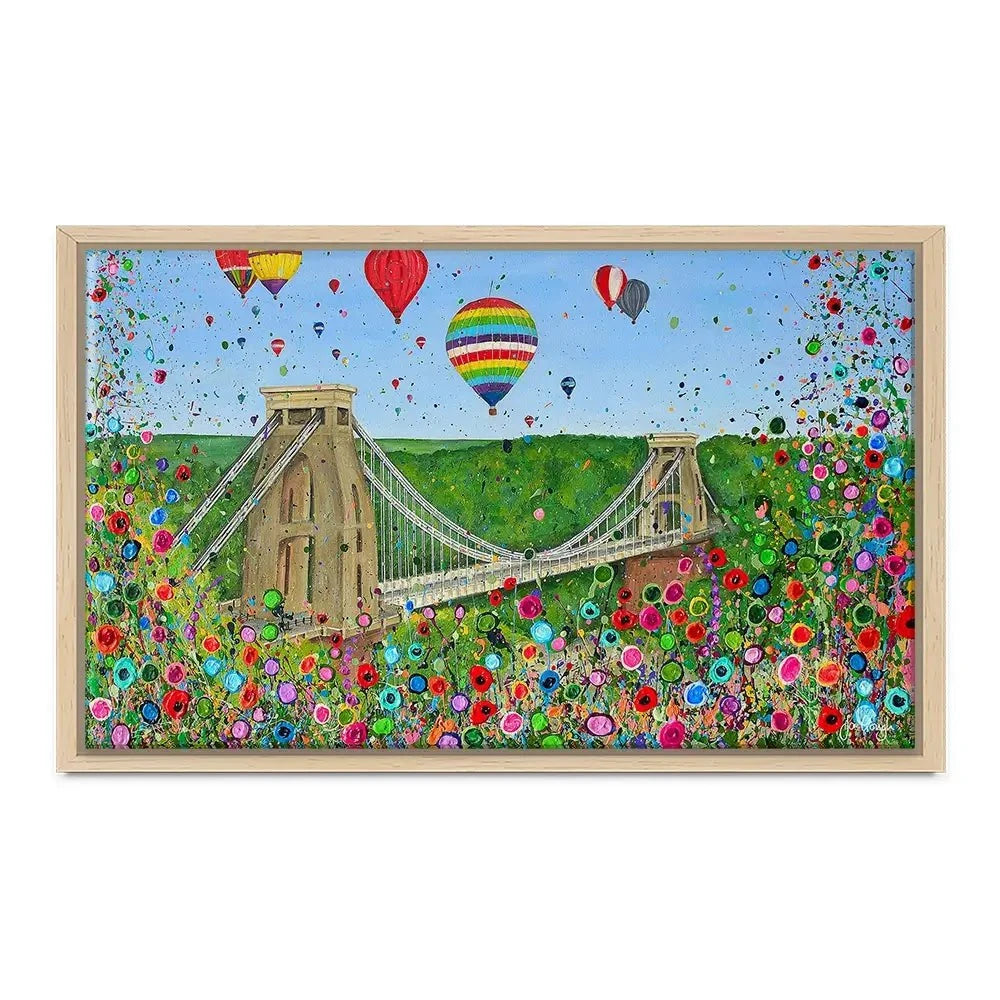 Bristol Suspension Bridge Canvas Print Bristol Suspension Bridge Canvas Print wall art product Jo Gough