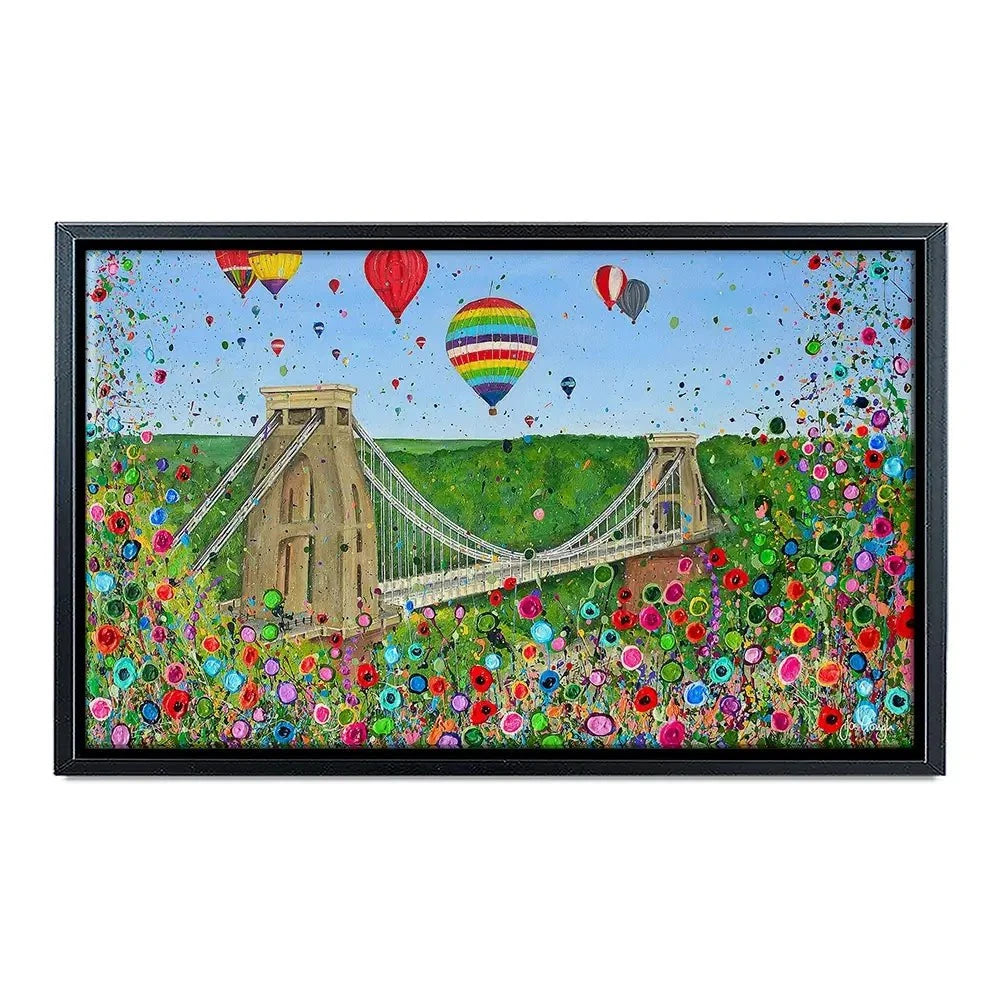 Bristol Suspension Bridge Canvas Print Bristol Suspension Bridge Canvas Print wall art product Jo Gough