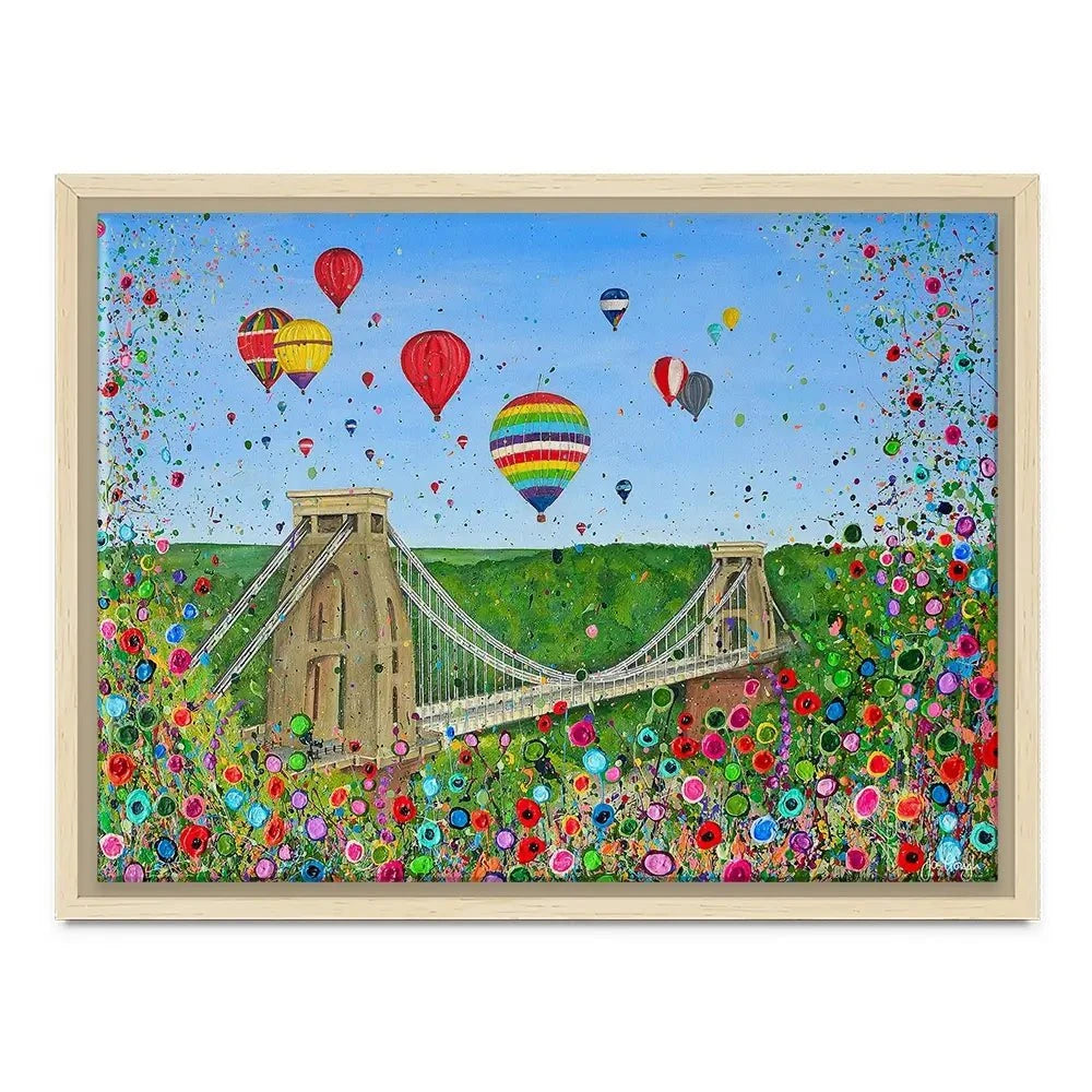 Bristol Suspension Bridge Canvas Print Bristol Suspension Bridge Canvas Print wall art product Jo Gough