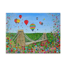 Bristol Suspension Bridge Canvas Print Bristol Suspension Bridge Canvas Print wall art product Jo Gough