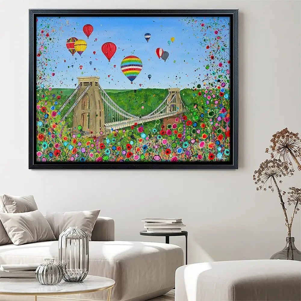 Bristol Suspension Bridge Canvas Print Bristol Suspension Bridge Canvas Print wall art product Jo Gough
