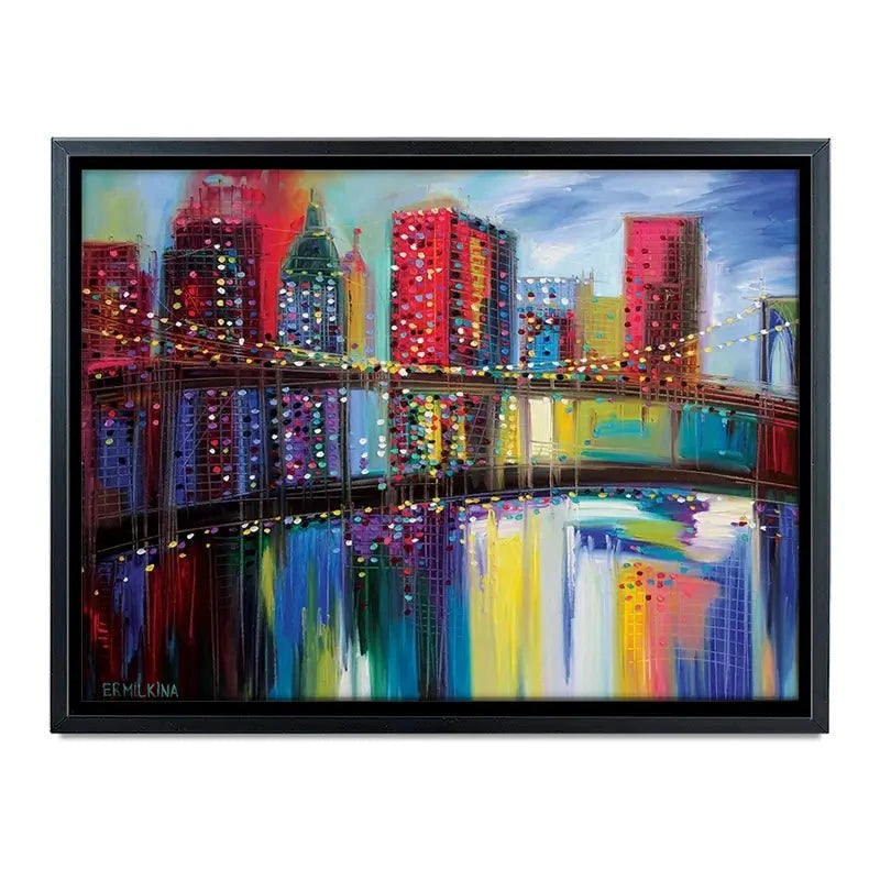 Brooklyn Bridge Canvas Print Brooklyn Bridge Canvas Print wall art product Ekaterina Ermilkina