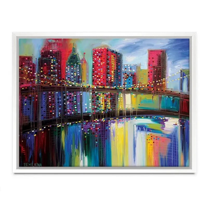 Brooklyn Bridge Canvas Print Brooklyn Bridge Canvas Print wall art product Ekaterina Ermilkina