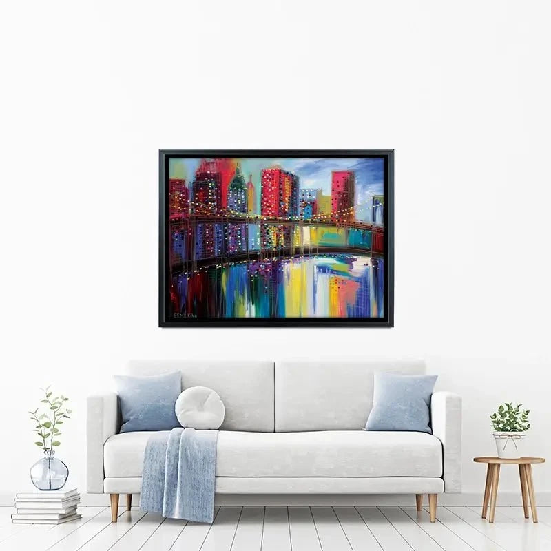 Brooklyn Bridge Canvas Print Brooklyn Bridge Canvas Print wall art product Ekaterina Ermilkina