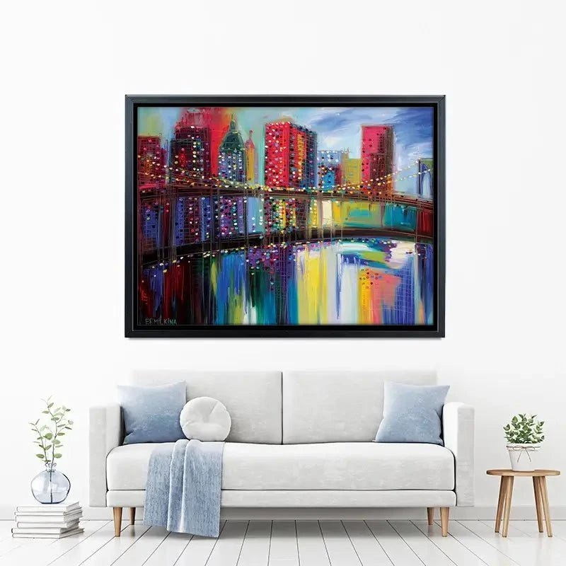 Brooklyn Bridge Canvas Print Brooklyn Bridge Canvas Print wall art product Ekaterina Ermilkina