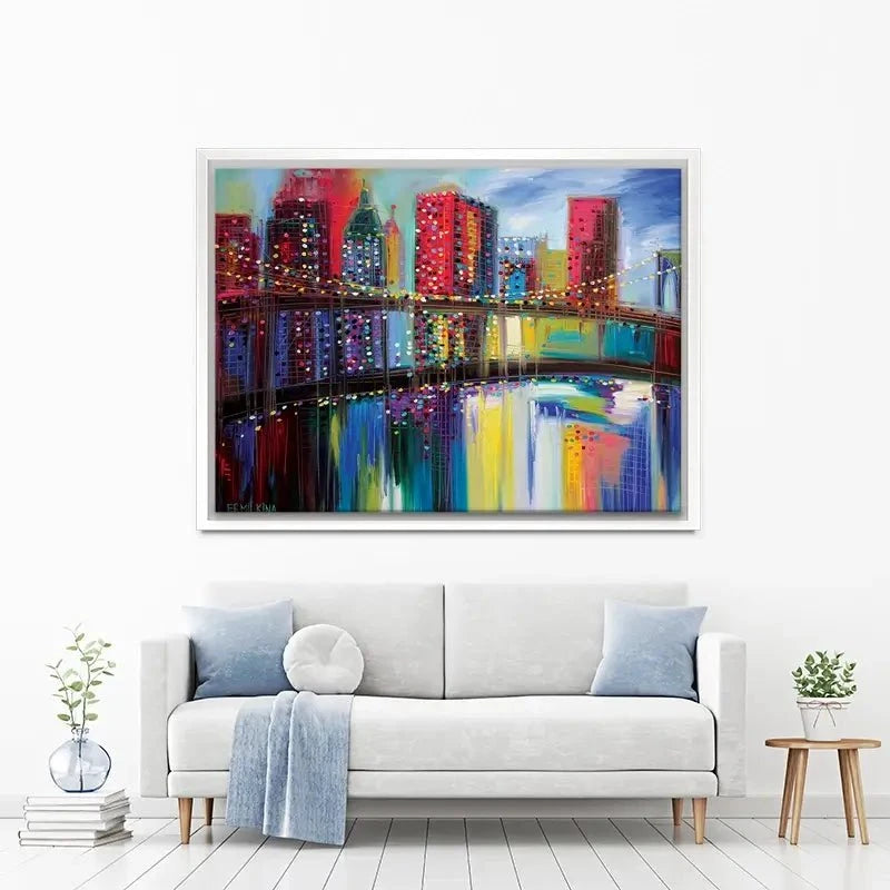 Brooklyn Bridge Canvas Print Brooklyn Bridge Canvas Print wall art product Ekaterina Ermilkina