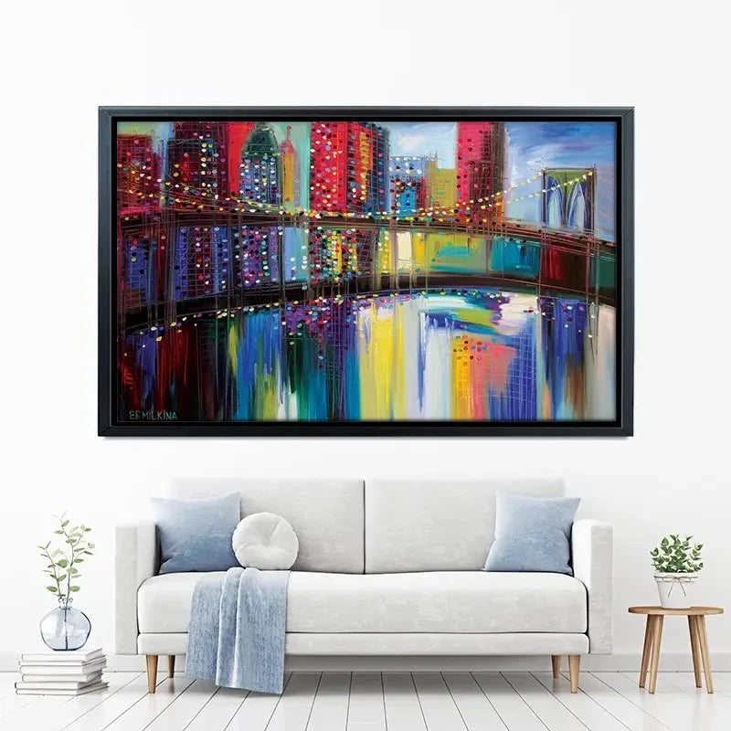 Brooklyn Bridge Canvas Print Brooklyn Bridge Canvas Print wall art product Ekaterina Ermilkina