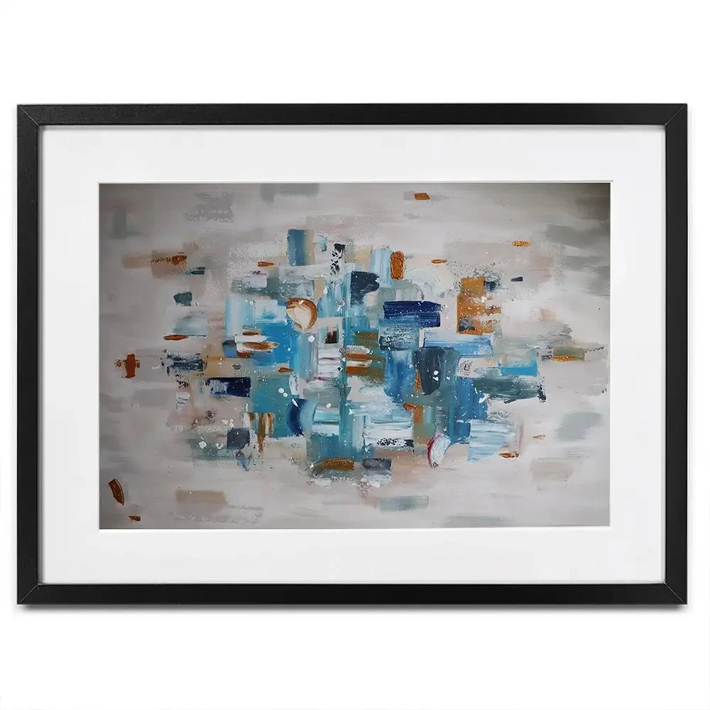 Brush Stroke Beauty Framed Art Print Brush Stroke Beauty Framed Art Print wall art product Elizabeth White