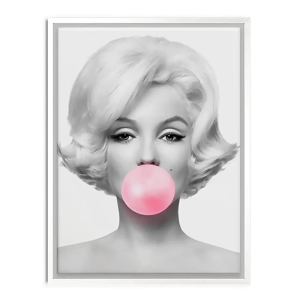 Bubblegum 1 Canvas Print Bubblegum 1 Canvas Print wall art product Art Print Shop
