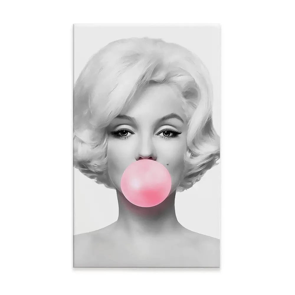 Bubblegum 1 Canvas Print Bubblegum 1 Canvas Print wall art product Art Print Shop