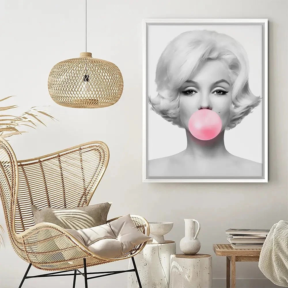 Bubblegum 1 Canvas Print Bubblegum 1 Canvas Print wall art product Art Print Shop