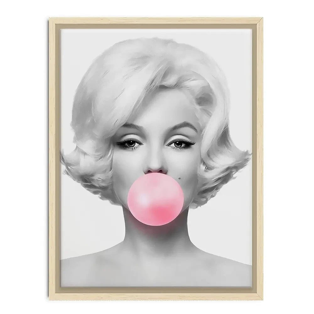Bubblegum 1 Canvas Print Bubblegum 1 Canvas Print wall art product Art Print Shop