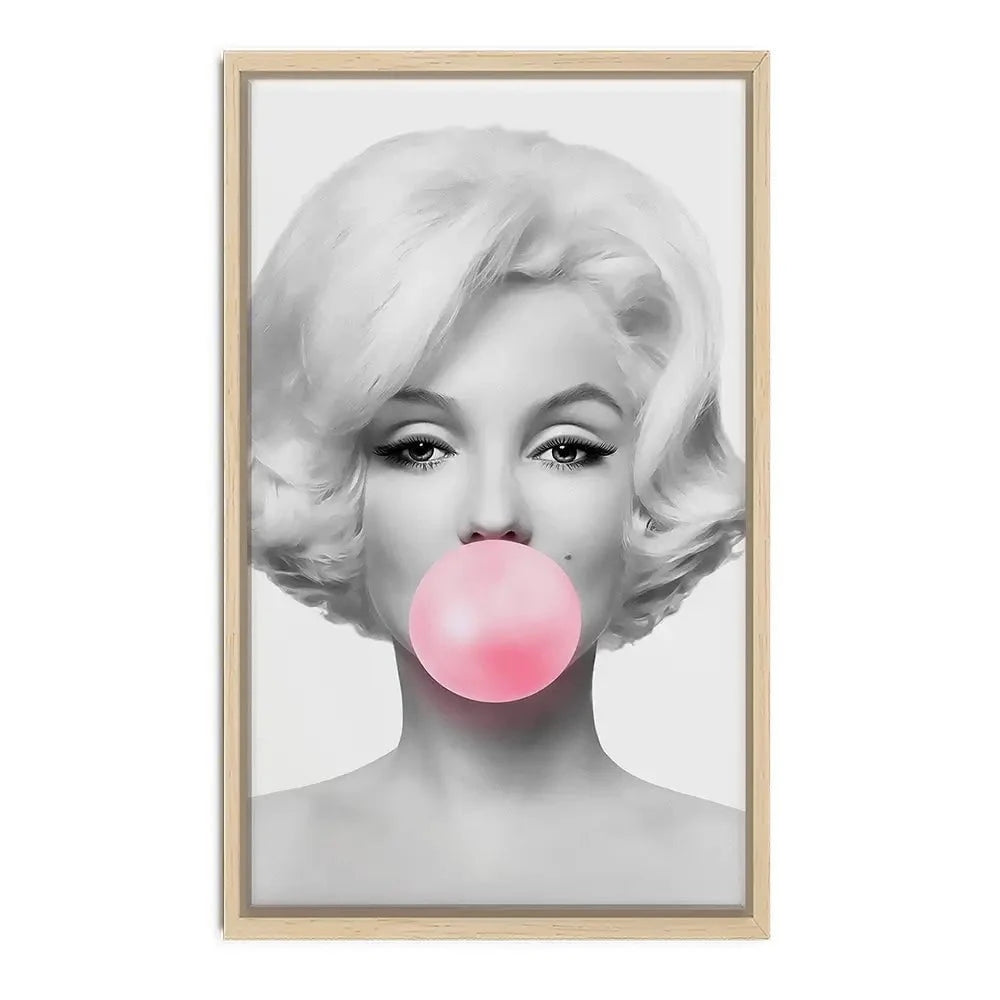 Bubblegum 1 Canvas Print Bubblegum 1 Canvas Print wall art product Art Print Shop