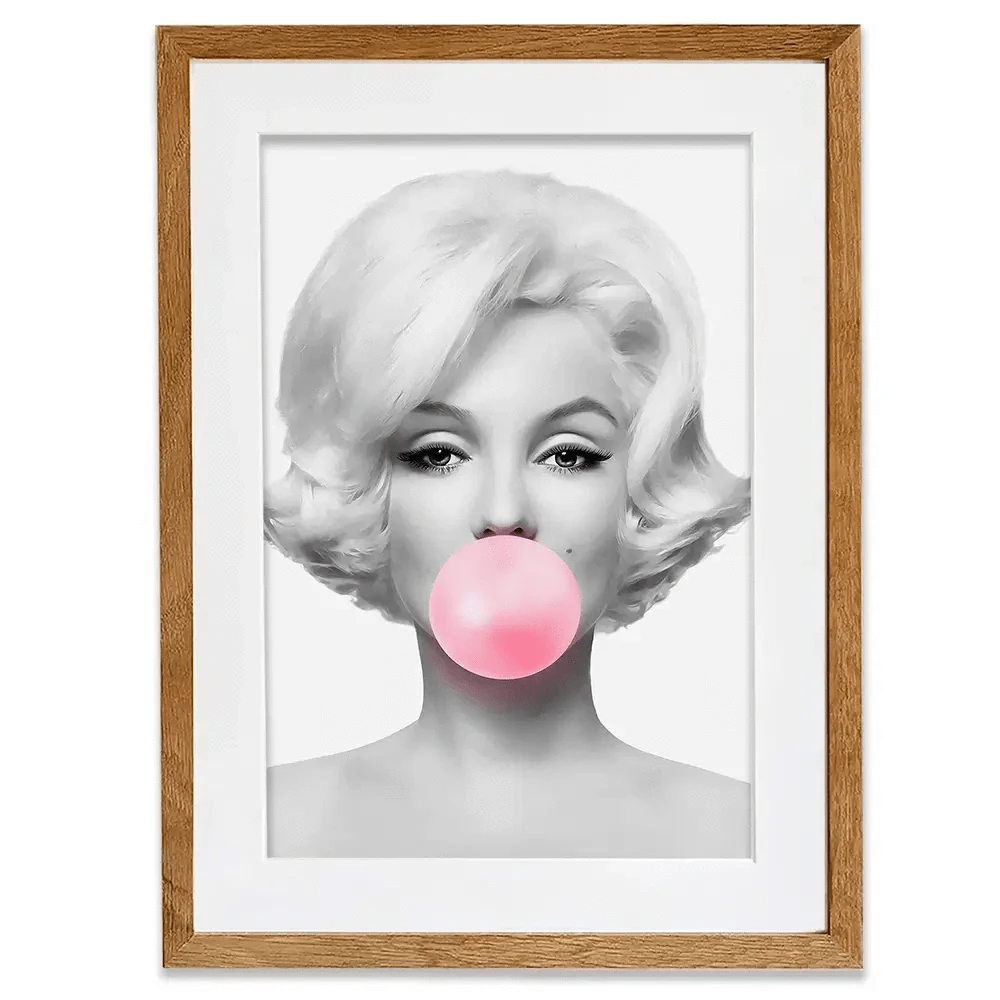 Bubblegum 1 Framed Art Print Bubblegum 1 Framed Art Print wall art product Art Print Shop