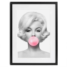 Bubblegum 1 Framed Art Print Bubblegum 1 Framed Art Print wall art product Art Print Shop