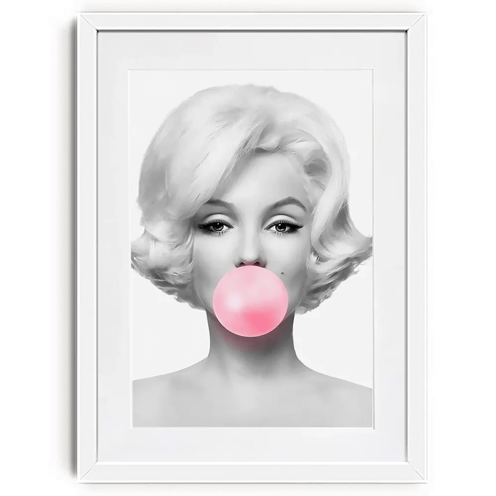 Bubblegum 1 Framed Art Print Bubblegum 1 Framed Art Print wall art product Art Print Shop