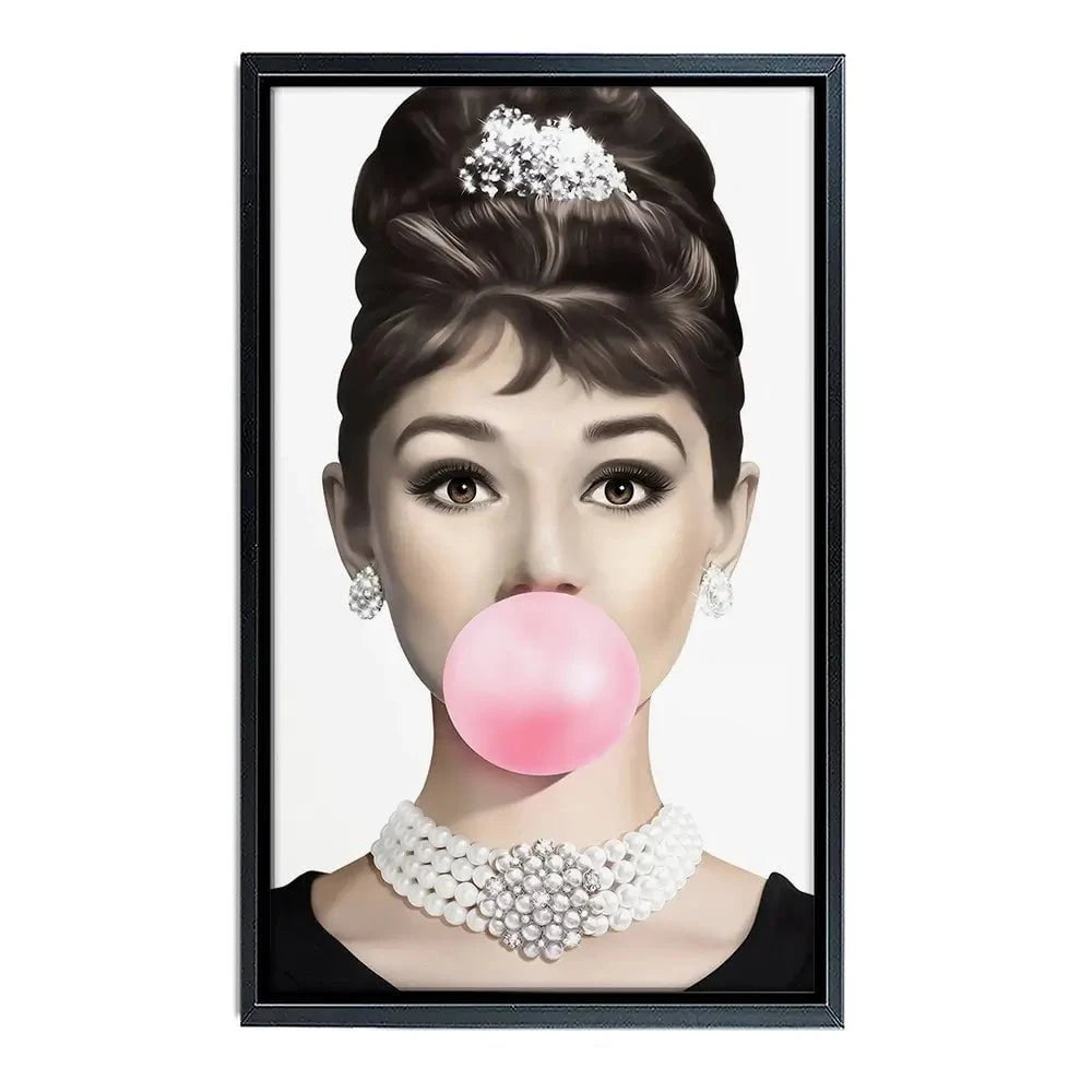 Bubblegum 2 Canvas Print Bubblegum 2 Canvas Print wall art product Art Print Shop