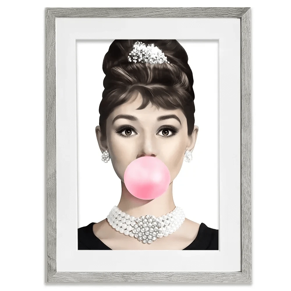 Bubblegum 2 Framed Art Print Bubblegum 2 Framed Art Print wall art product Art Print Shop