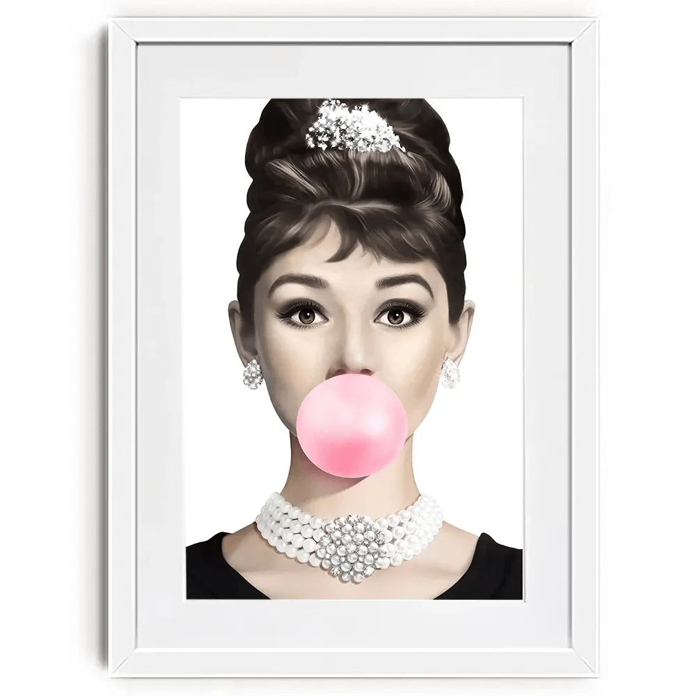 Bubblegum 2 Framed Art Print Bubblegum 2 Framed Art Print wall art product Art Print Shop