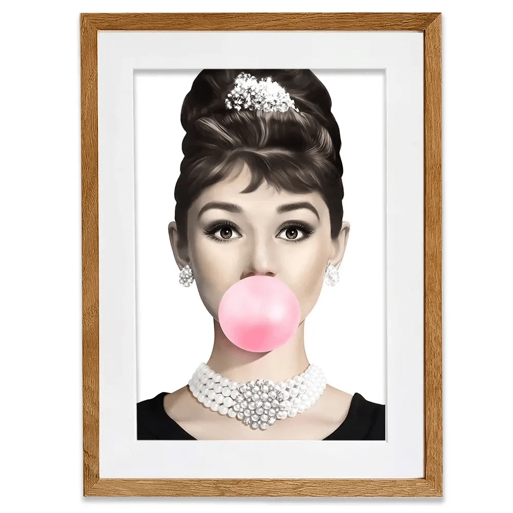 Bubblegum 2 Framed Art Print Bubblegum 2 Framed Art Print wall art product Art Print Shop