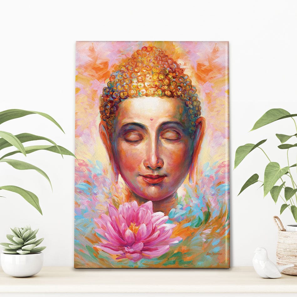 Buddha Canvas Print wall art product Leon Devenice