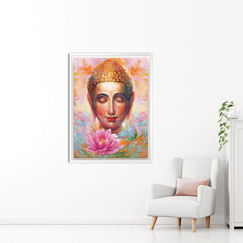 Buddha Canvas Print wall art product Leon Devenice