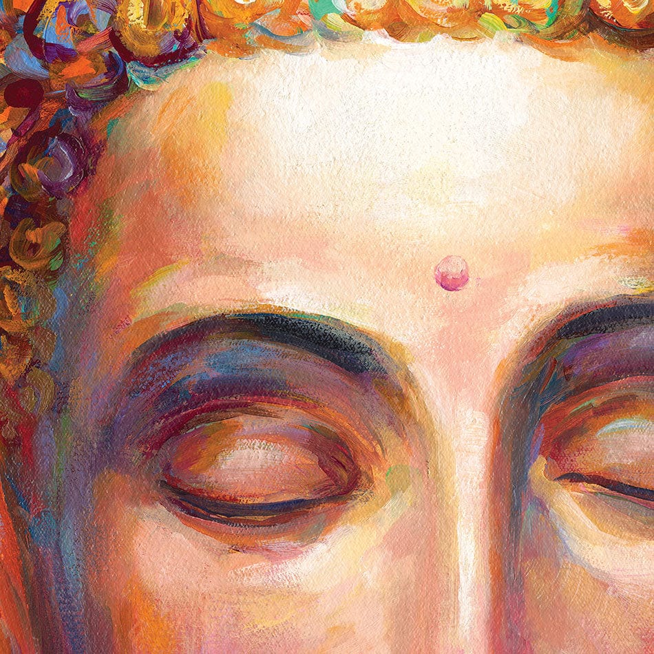 Buddha Framed Art Print wall art product Leon Devenice