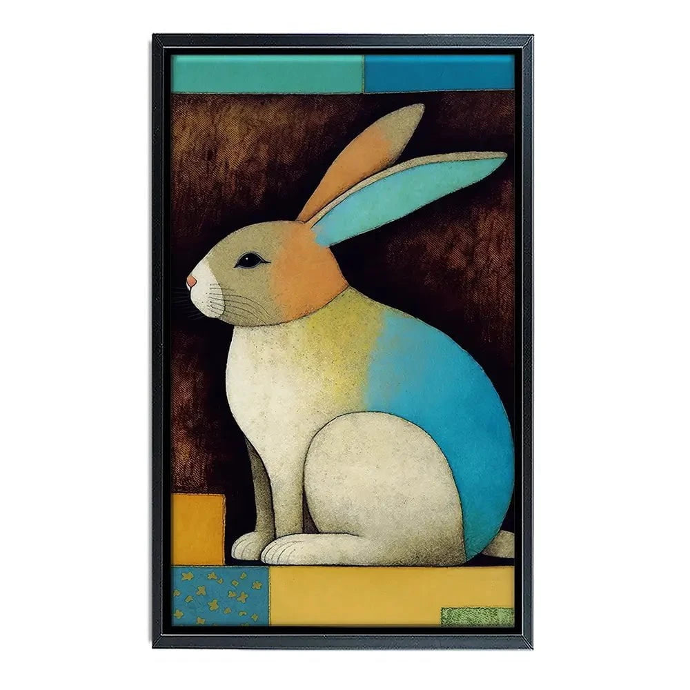 Bunny In The Box Canvas Print Bunny In The Box Canvas Print wall art product Treechild