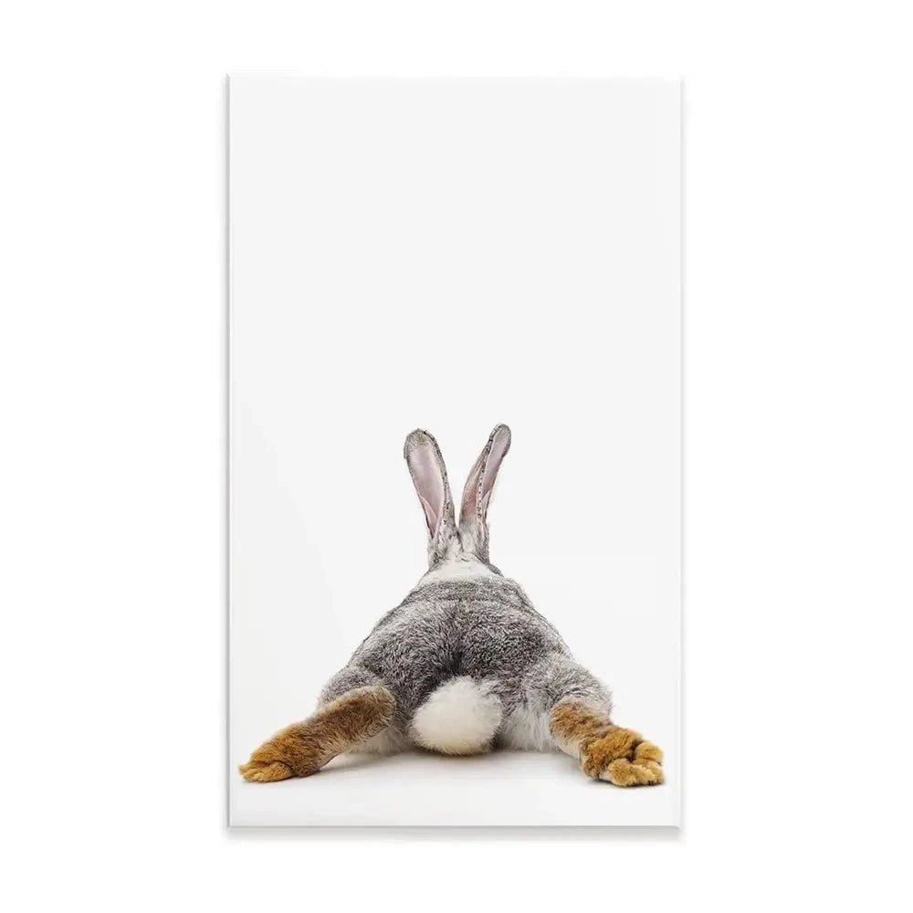 Bunny Rabbit Tail Canvas Print Bunny Rabbit Tail Canvas Print wall art product Oleksandr Lytvynenko / Shutterstock