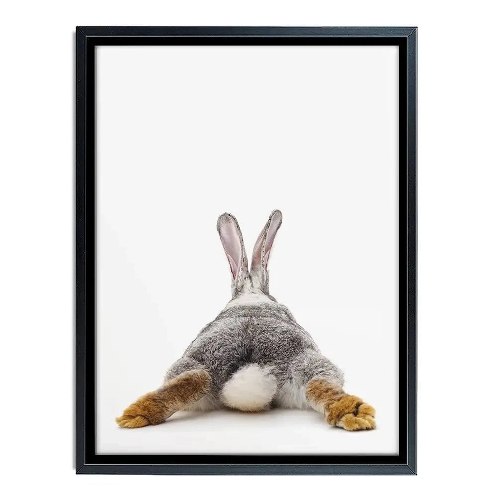 Bunny Rabbit Tail Canvas Print Bunny Rabbit Tail Canvas Print wall art product Oleksandr Lytvynenko / Shutterstock
