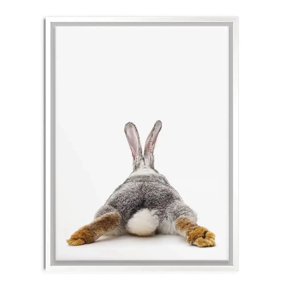 Bunny Rabbit Tail Canvas Print Bunny Rabbit Tail Canvas Print wall art product Oleksandr Lytvynenko / Shutterstock