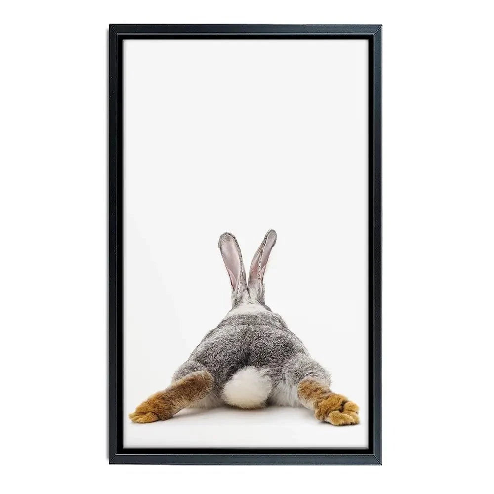 Bunny Rabbit Tail Canvas Print Bunny Rabbit Tail Canvas Print wall art product Oleksandr Lytvynenko / Shutterstock